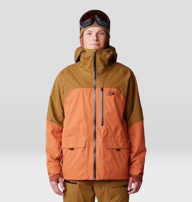 Men's Firefall Insulated Jacket, Color: Raw Carnelian / Golden Brown, image 17