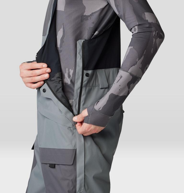 Men's Firefall Bib, Color: Volcanic, Foil, image 8