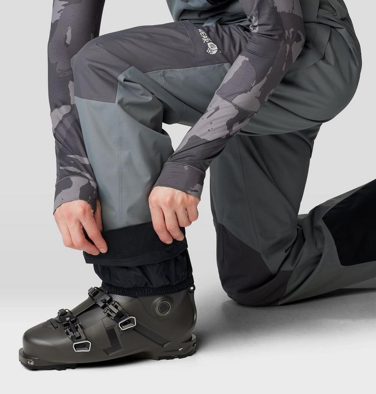 Men's Firefall Bib, Color: Volcanic, Foil, image 9