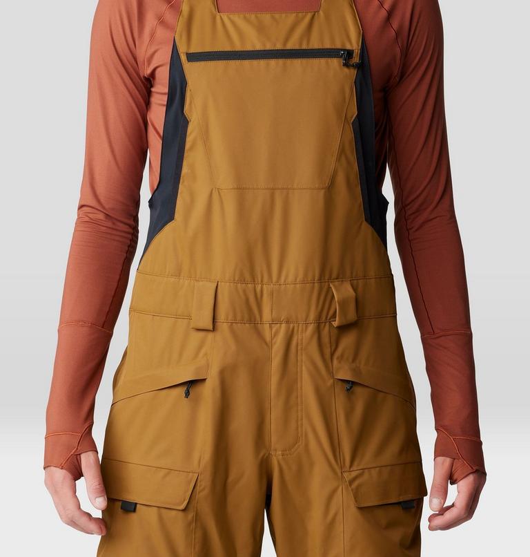 Men's Firefall Bib, Color: Golden Brown, image 6