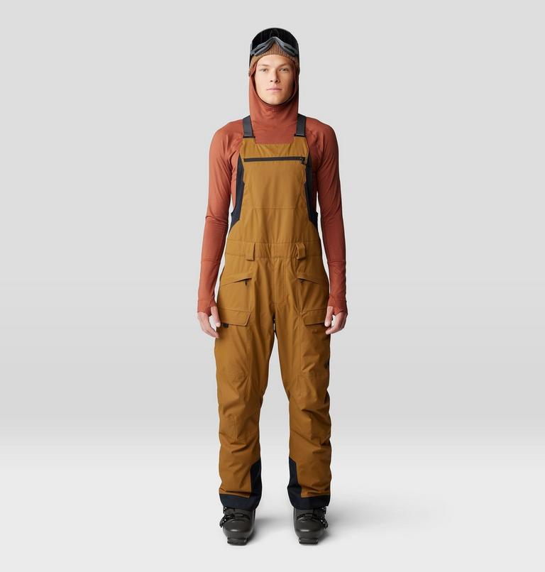 Men's Firefall Bib, Color: Golden Brown, image 1