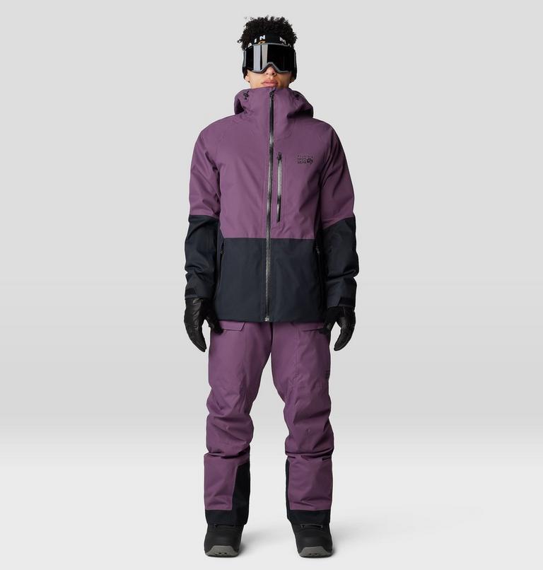 Men's Firefall Bib, Color: Dusty Purple, image 13