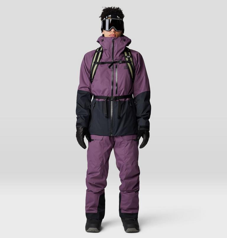 Men's Firefall Bib, Color: Dusty Purple, image 11