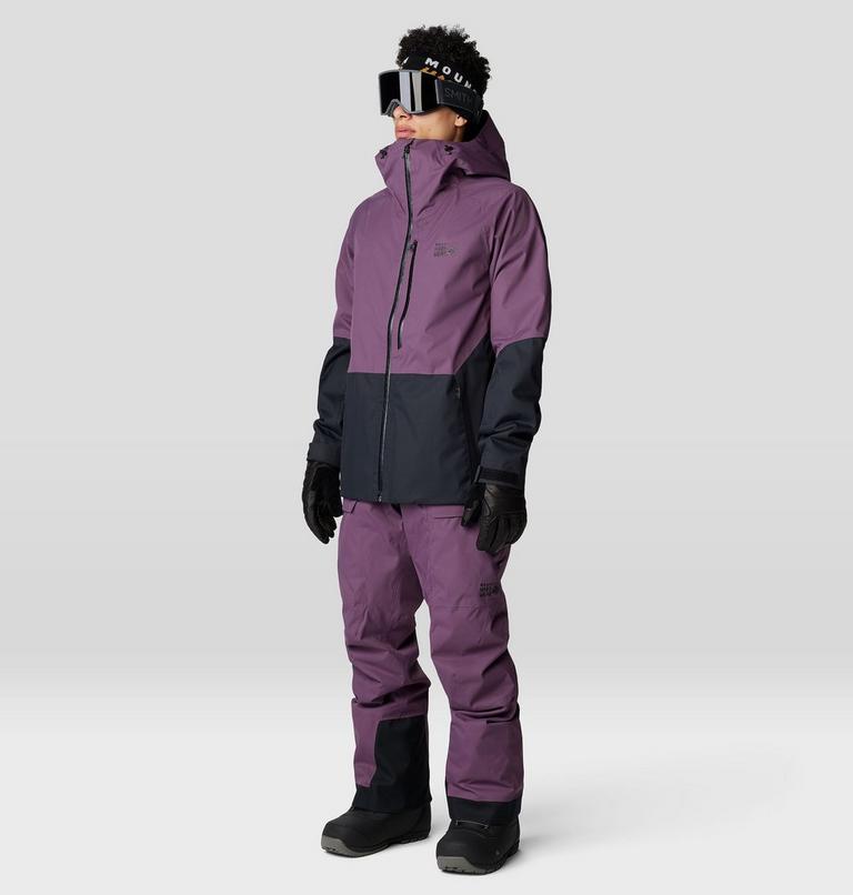 Men's Firefall Bib, Color: Dusty Purple, image 12