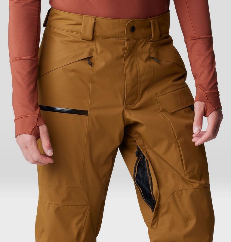 Men's Firefall Insulated Pant, Color: Golden Brown, image 7