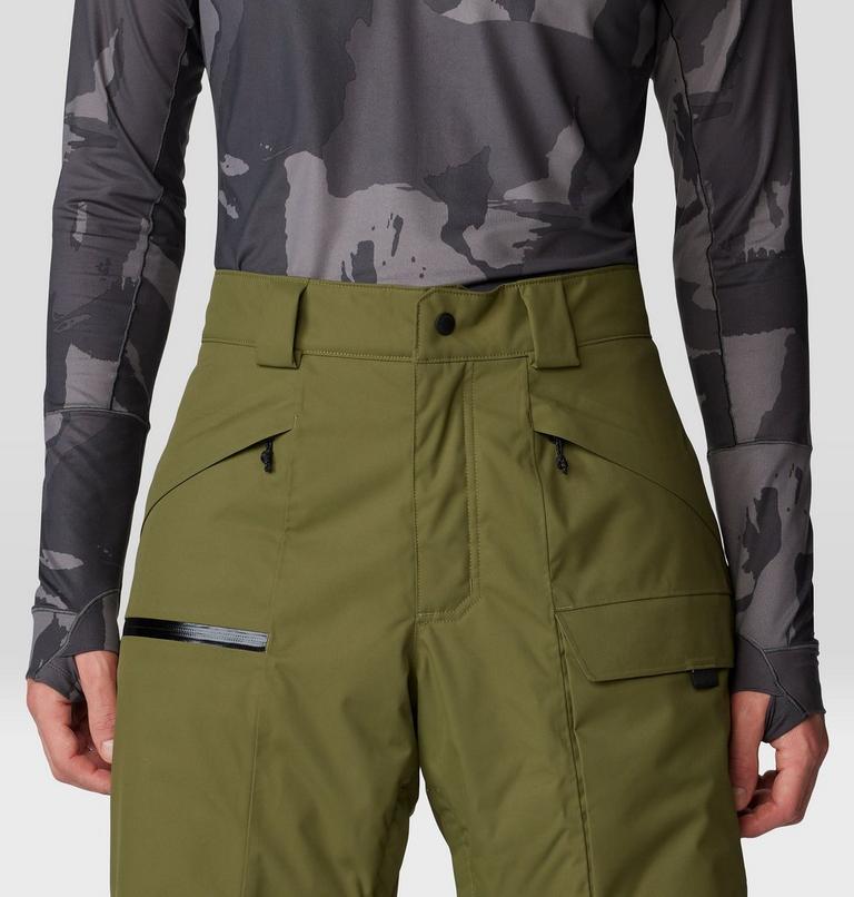 Men's Firefall Insulated Pant, Color: Combat Green, image 5