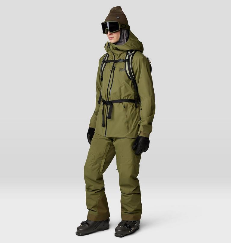 Men's Firefall Insulated Pant, Color: Combat Green, image 8