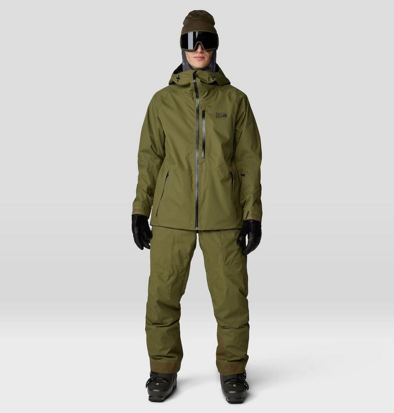 Men's Firefall Insulated Pant, Color: Combat Green, image 9