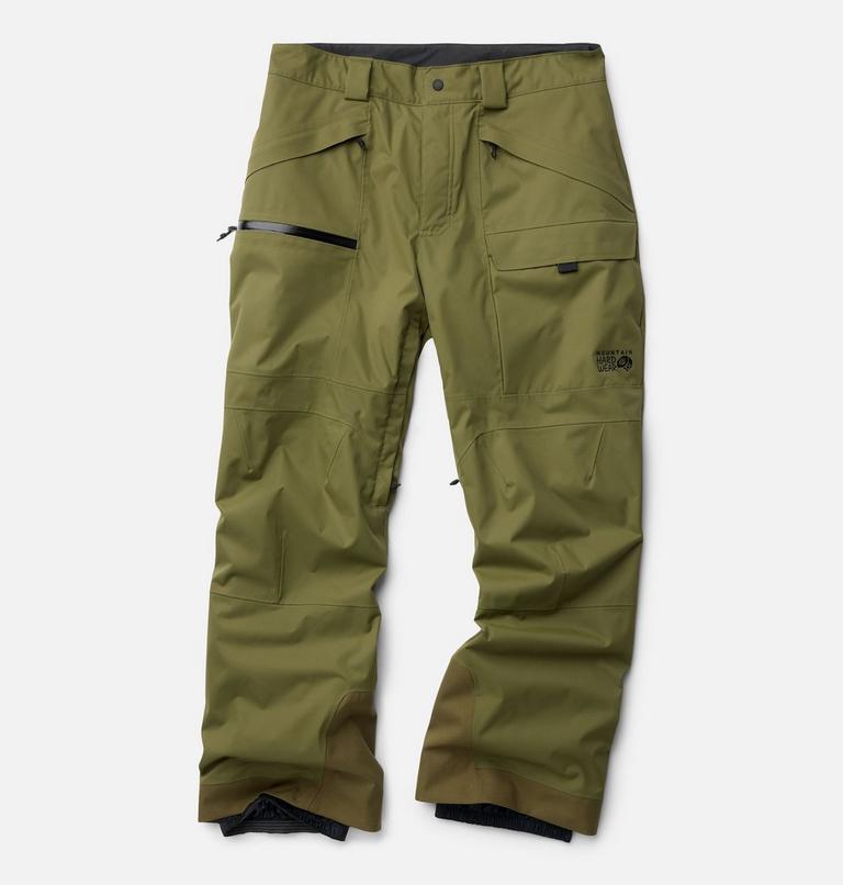Men's Firefall Insulated Pant, Color: Combat Green, image 2