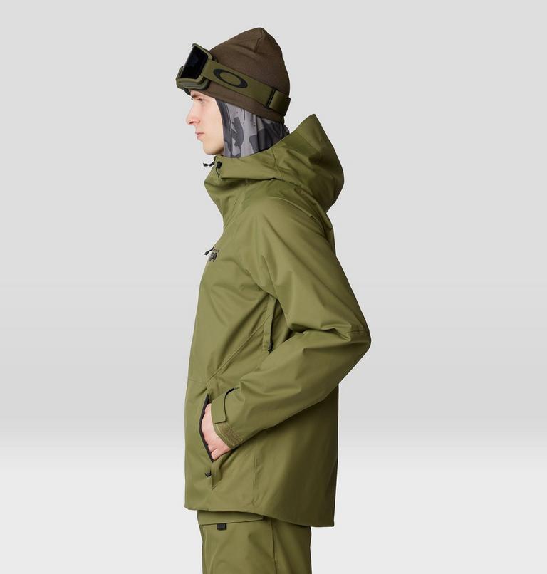 Men's Firefall Jacket, Color: Combat Green, image 3