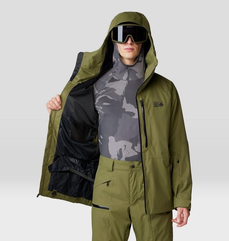 Men's Firefall Jacket, Color: Combat Green, image 8