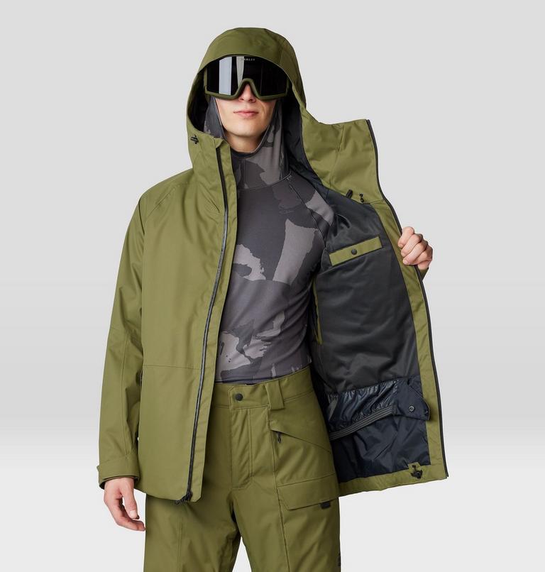 Men's Firefall Jacket, Color: Combat Green, image 9