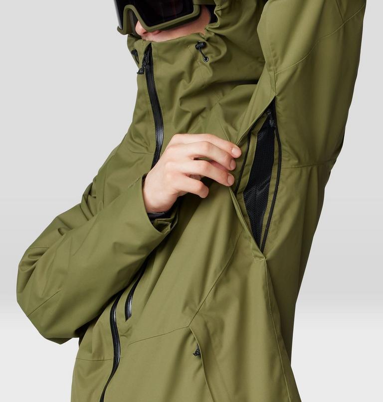 Men's Firefall Jacket, Color: Combat Green, image 10