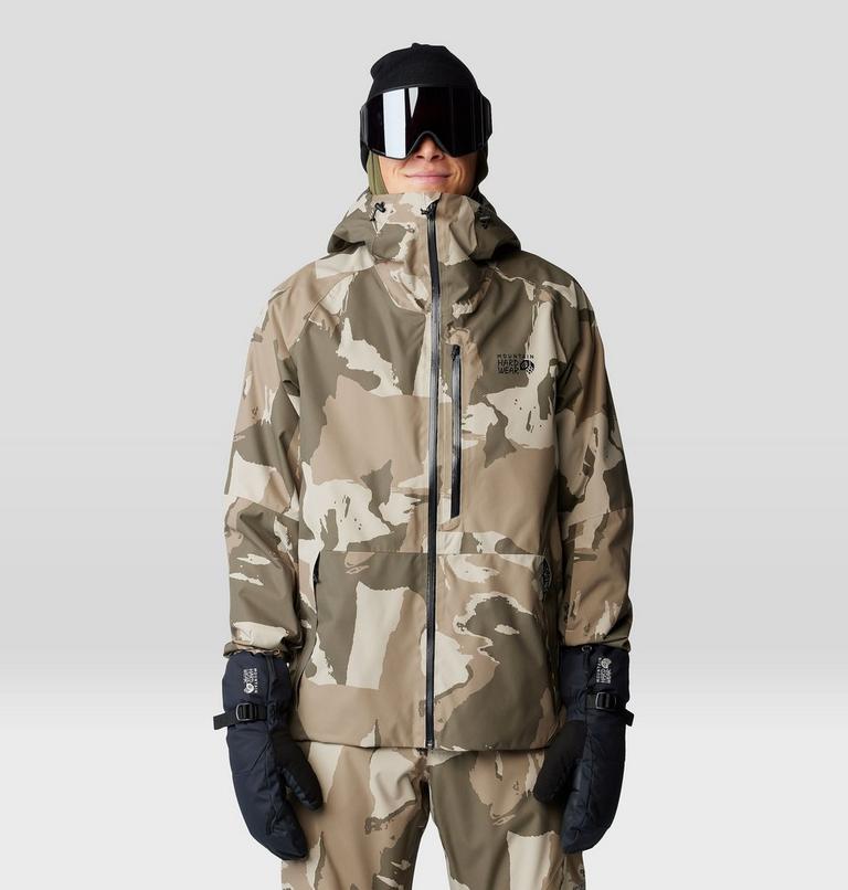Men's Firefall Jacket, Color: Badlands Snowdrifts Print, image 12