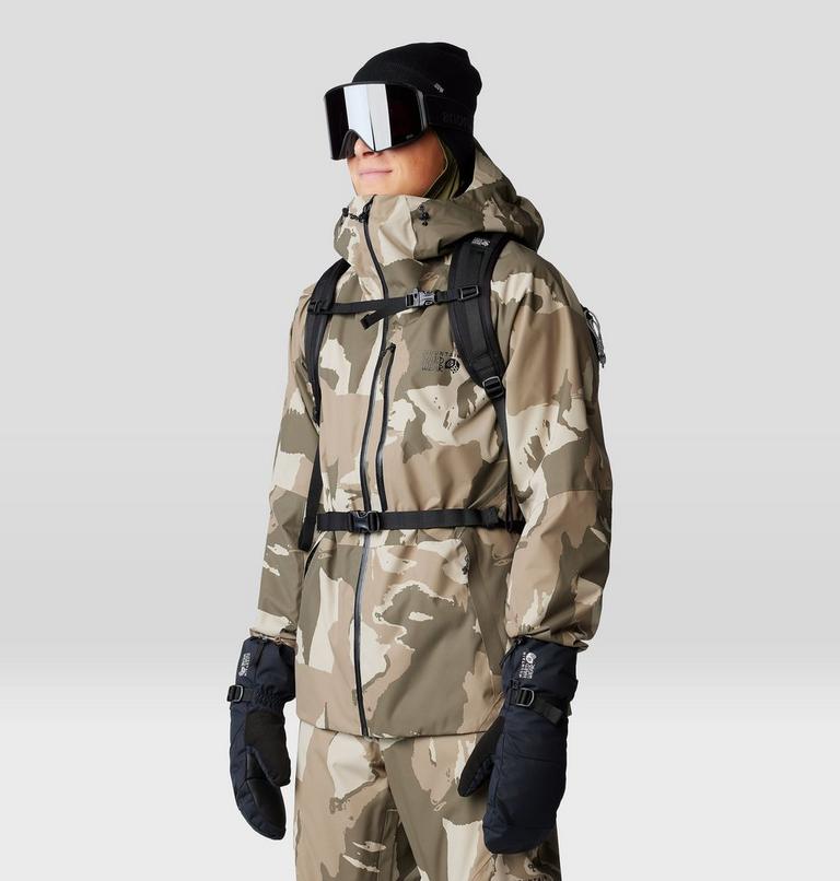 Men's Firefall Jacket, Color: Badlands Snowdrifts Print, image 13