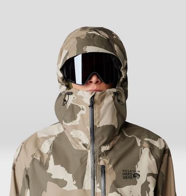 Men's Firefall Jacket, Color: Badlands Snowdrifts Print, image 4