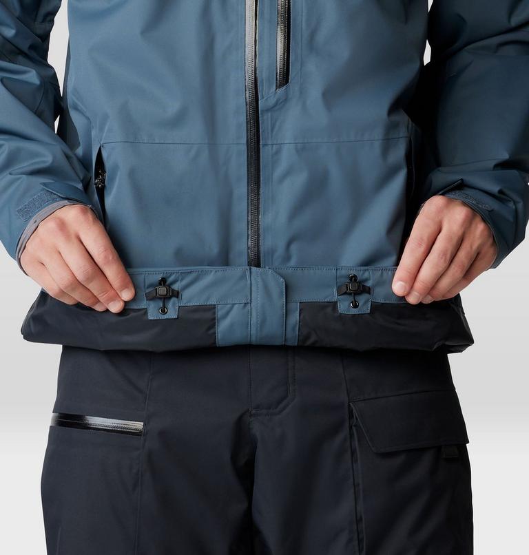 Men's Firefall Jacket, Color: Moon Blue Ombre, image 12