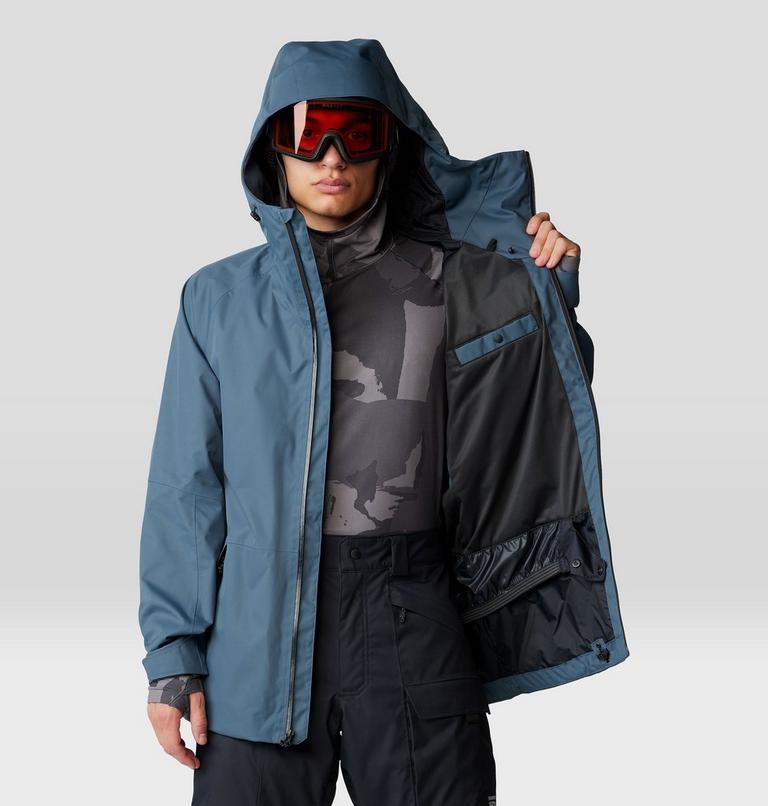 Men's Firefall Jacket, Color: Moon Blue Ombre, image 10