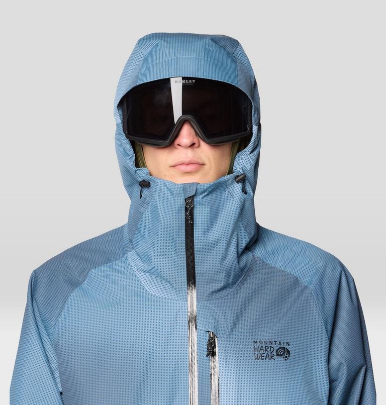 Men's Firefall Jacket, Color: Moon Blue Ombre Print, image 9