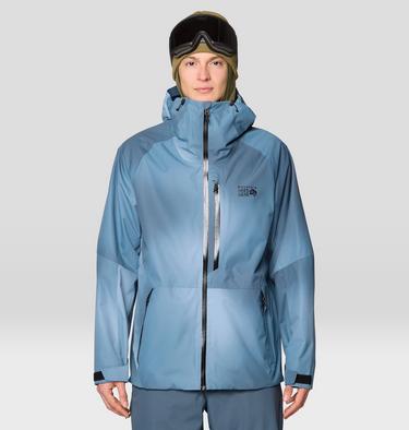 Men's Firefall Jacket, Color: Moon Blue Ombre Print, image 13