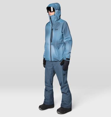 Men's Firefall Jacket, Color: Moon Blue Ombre Print, image 14