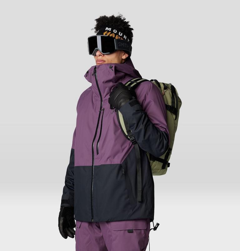 Men's Firefall Jacket, Color: Dusty Purple / Black, image 13