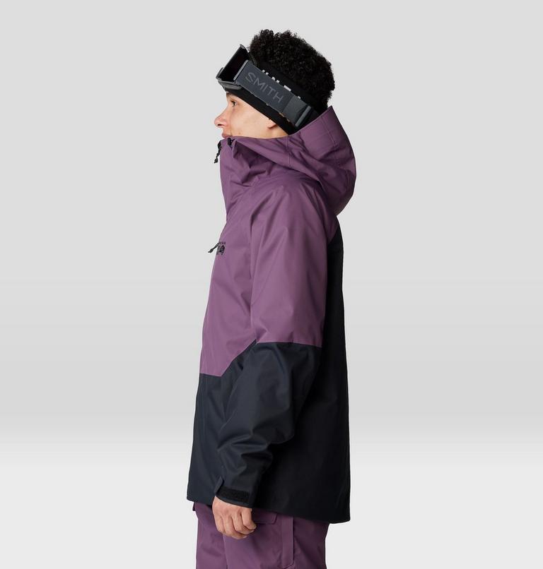 Men's Firefall Jacket, Color: Dusty Purple / Black, image 3