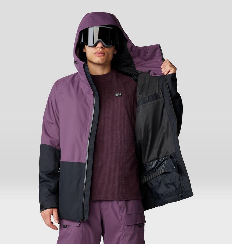 Men's Firefall Jacket, Color: Dusty Purple / Black, image 9