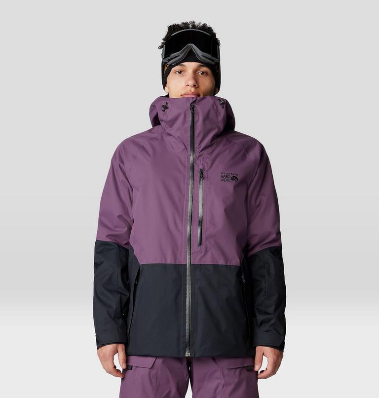 Men's Firefall Jacket, Color: Dusty Purple / Black, image 1