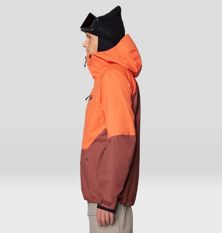 Men's Firefall Jacket, Color: Aspect, Bourbon Brown, image 5