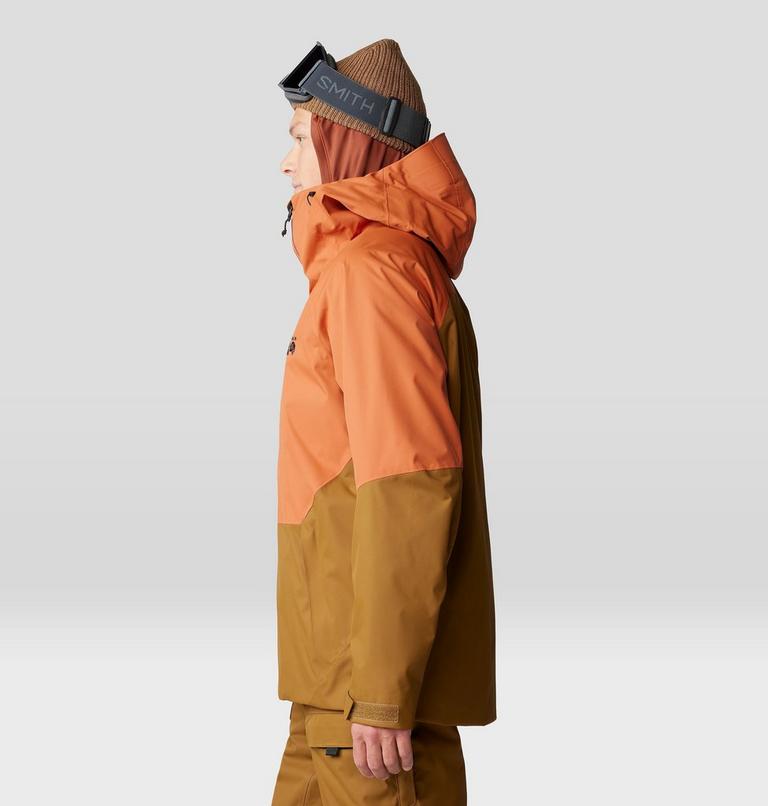 Men's Firefall Jacket, Color: Raw Carnelian, Golden Brown, image 3