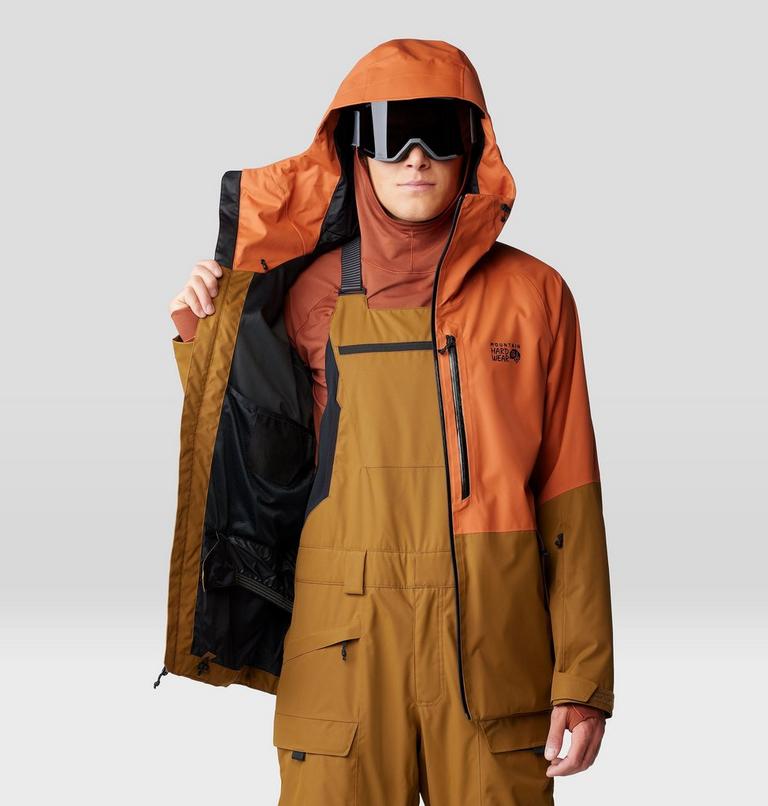 Men's Firefall Jacket, Color: Raw Carnelian, Golden Brown, image 9