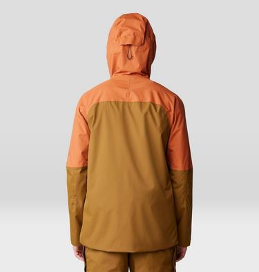 Men's Firefall Jacket, Color: Raw Carnelian, Golden Brown, image 10