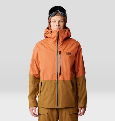 Men's Firefall Jacket, Color: Raw Carnelian, Golden Brown, image 9