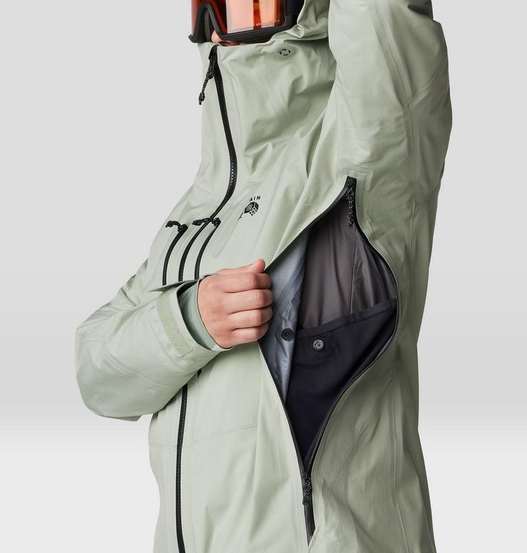 Women's High Exposure GORE-TEX C-KNIT Jacket, Color: White Sage, image 8