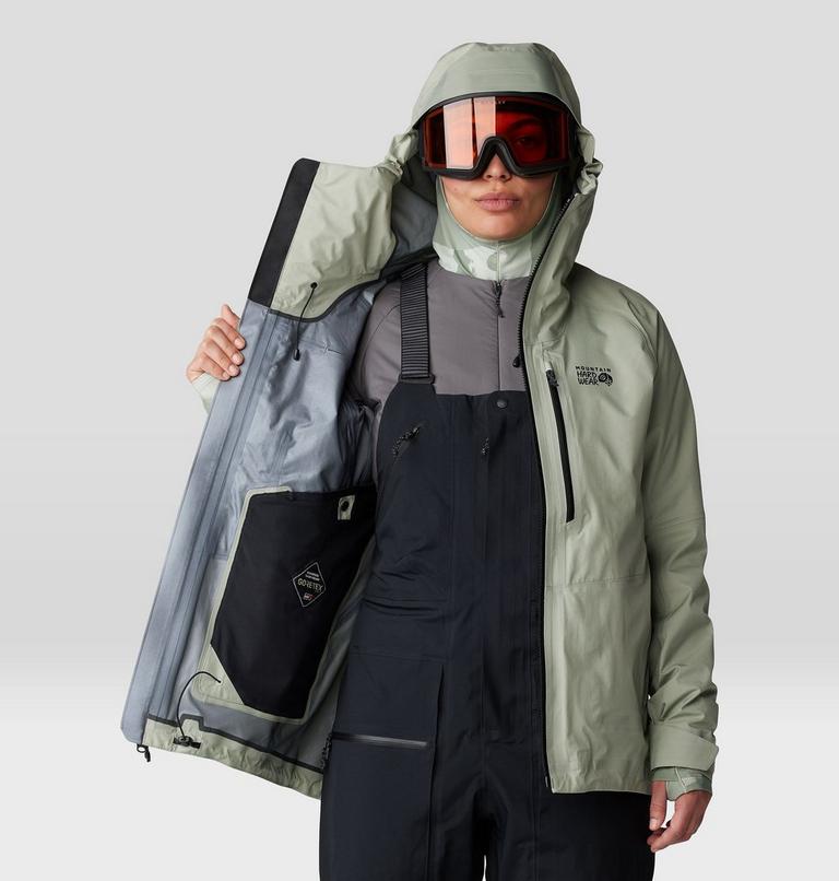 Women's High Exposure GORE-TEX C-KNIT Jacket, Color: White Sage, image 10