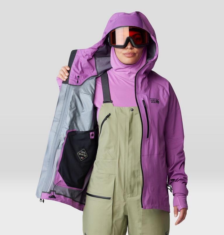 Women's High Exposure GORE-TEX C-KNIT Jacket, Color: Lilac Glow, image 6