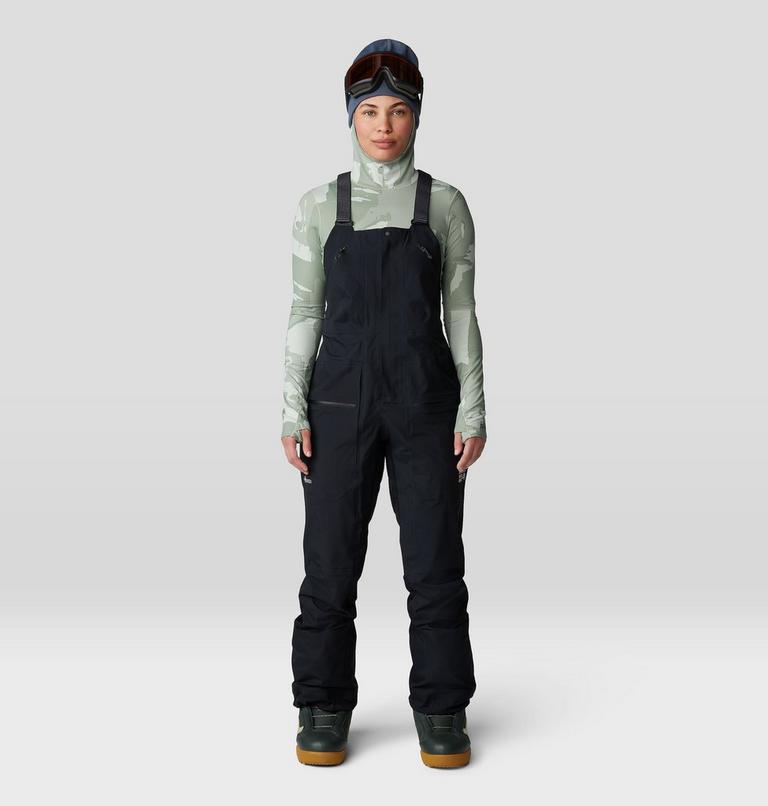 Women's High Exposure GORE-TEX C-KNIT Bib, Color: Black, image 1