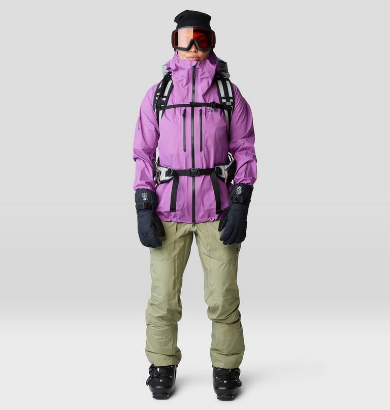 Women's High Exposure GORE-TEX C-KNIT Bib, Color: Mantis Green, image 13