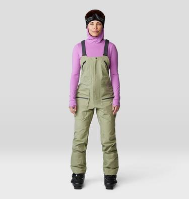 Women's High Exposure GORE-TEX C-KNIT Bib, Color: Mantis Green, image 1