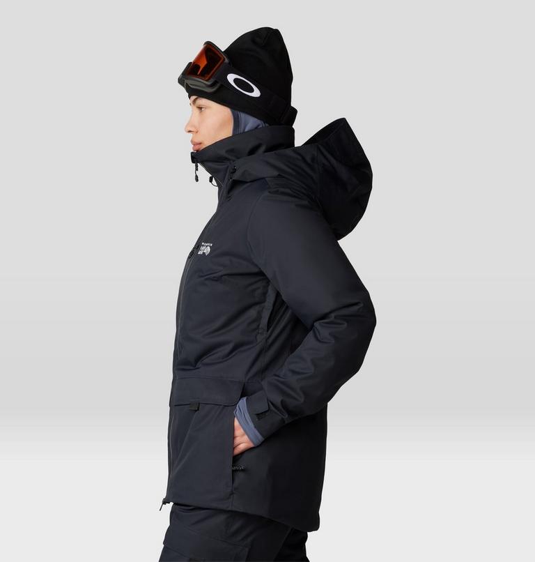 Women's Firefall Insulated Parka, Color: Black, image 3