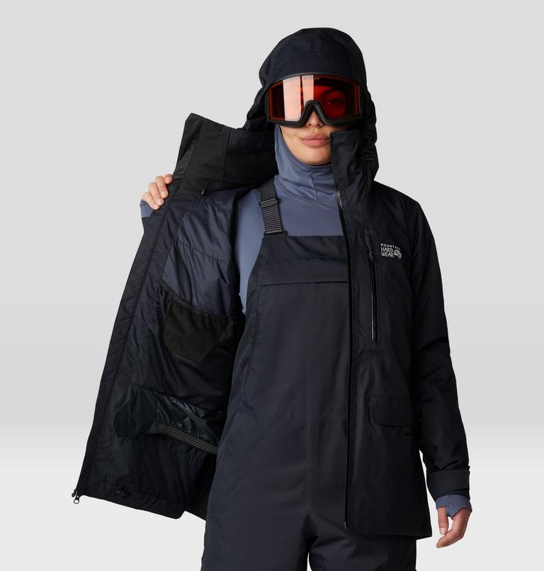 Women's Firefall Insulated Parka, Color: Black, image 9