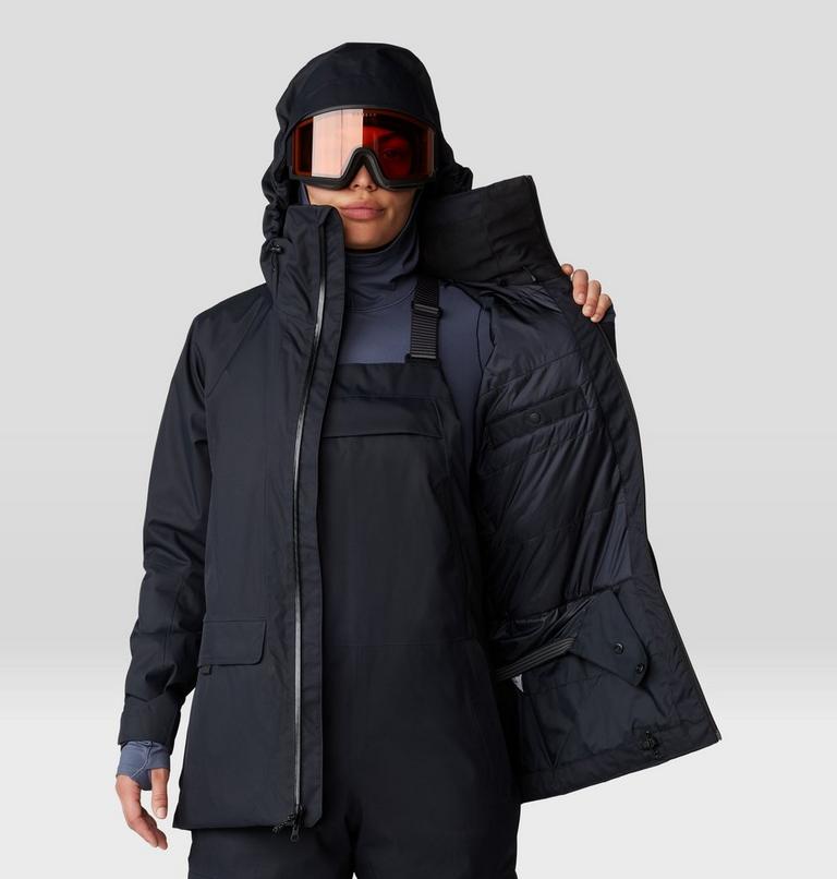 Women's Firefall Insulated Parka, Color: Black, image 10