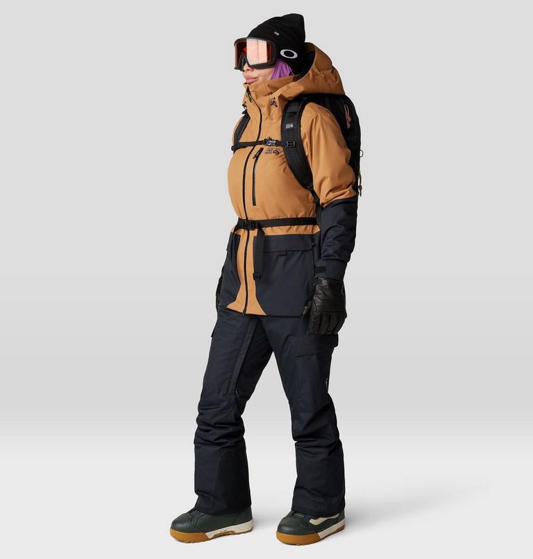 Women's Firefall Insulated Parka, Color: Copper Clay, Black, image 13