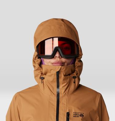 Women's Firefall Insulated Parka, Color: Copper Clay, Black, image 4