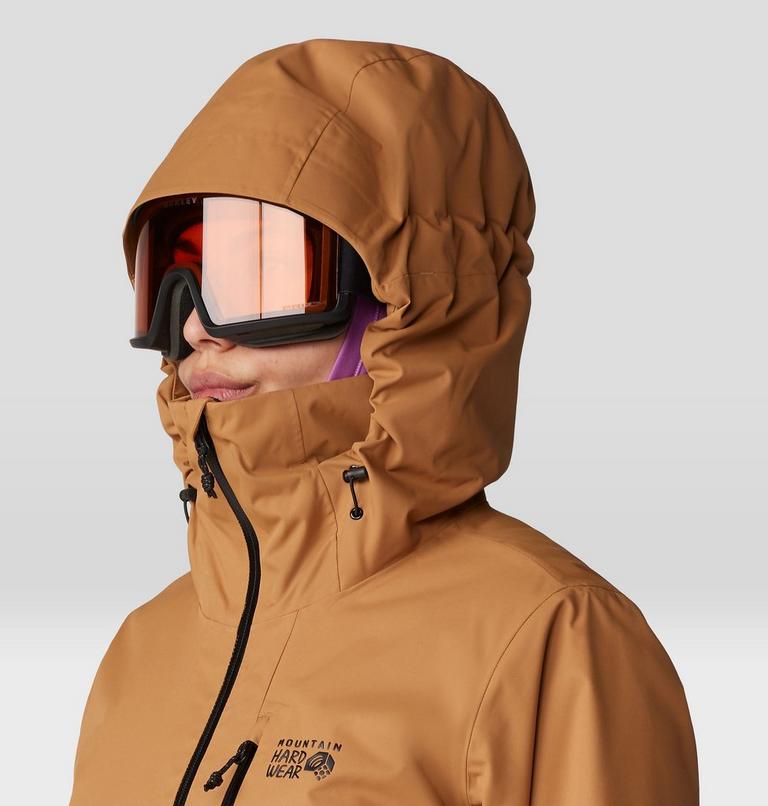 Women's Firefall Insulated Parka, Color: Copper Clay, Black, image 5