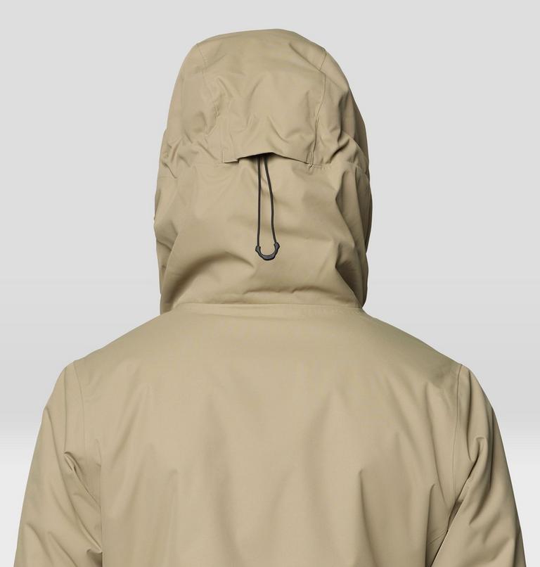 Women's Firefall Insulated Parka, Color: Landslide, Dark Pine, image 10