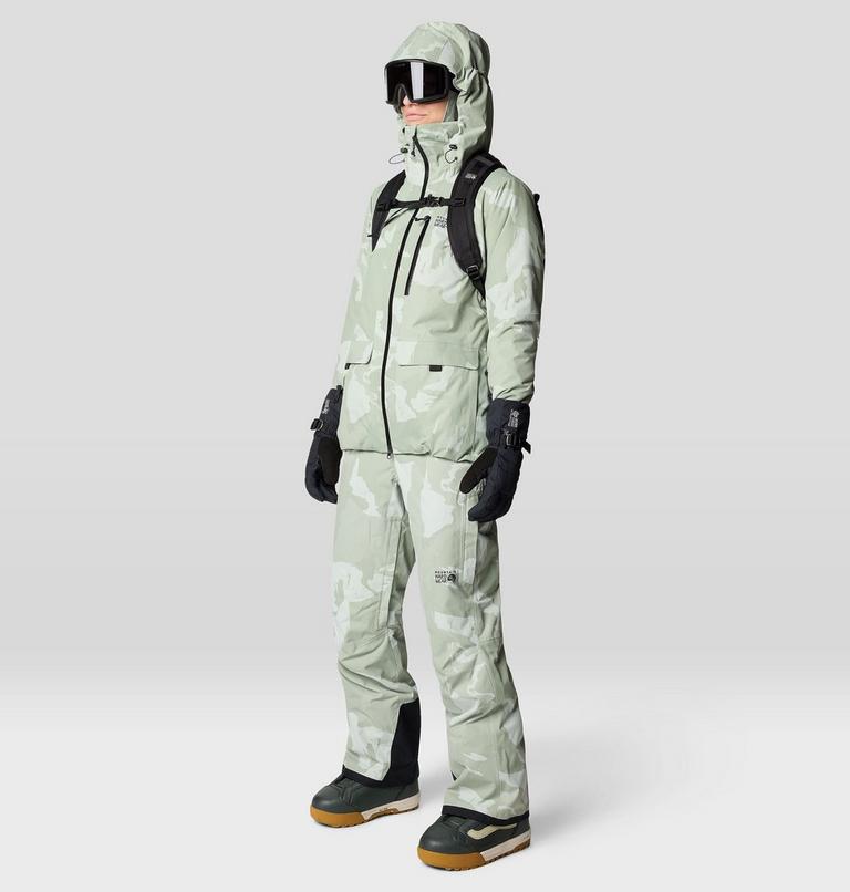 Women's Firefall Insulated Parka, Color: White Sage Snowdrifts Print, image 14