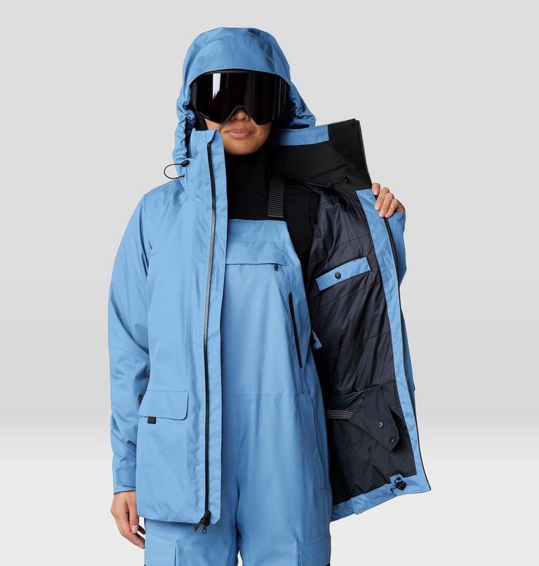 Women's Firefall Insulated Parka, Color: Nitric Blue, image 10