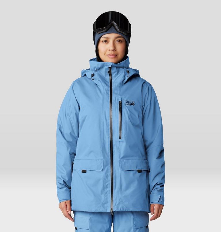 Women's Firefall Insulated Parka, Color: Nitric Blue, image 1